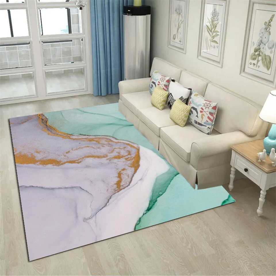 home 3D Print Patterned Area Mat Psychedelic Carpet Modern Non-slip Decorative Floor Mat tapis de chambre dywan teppich tapis 312