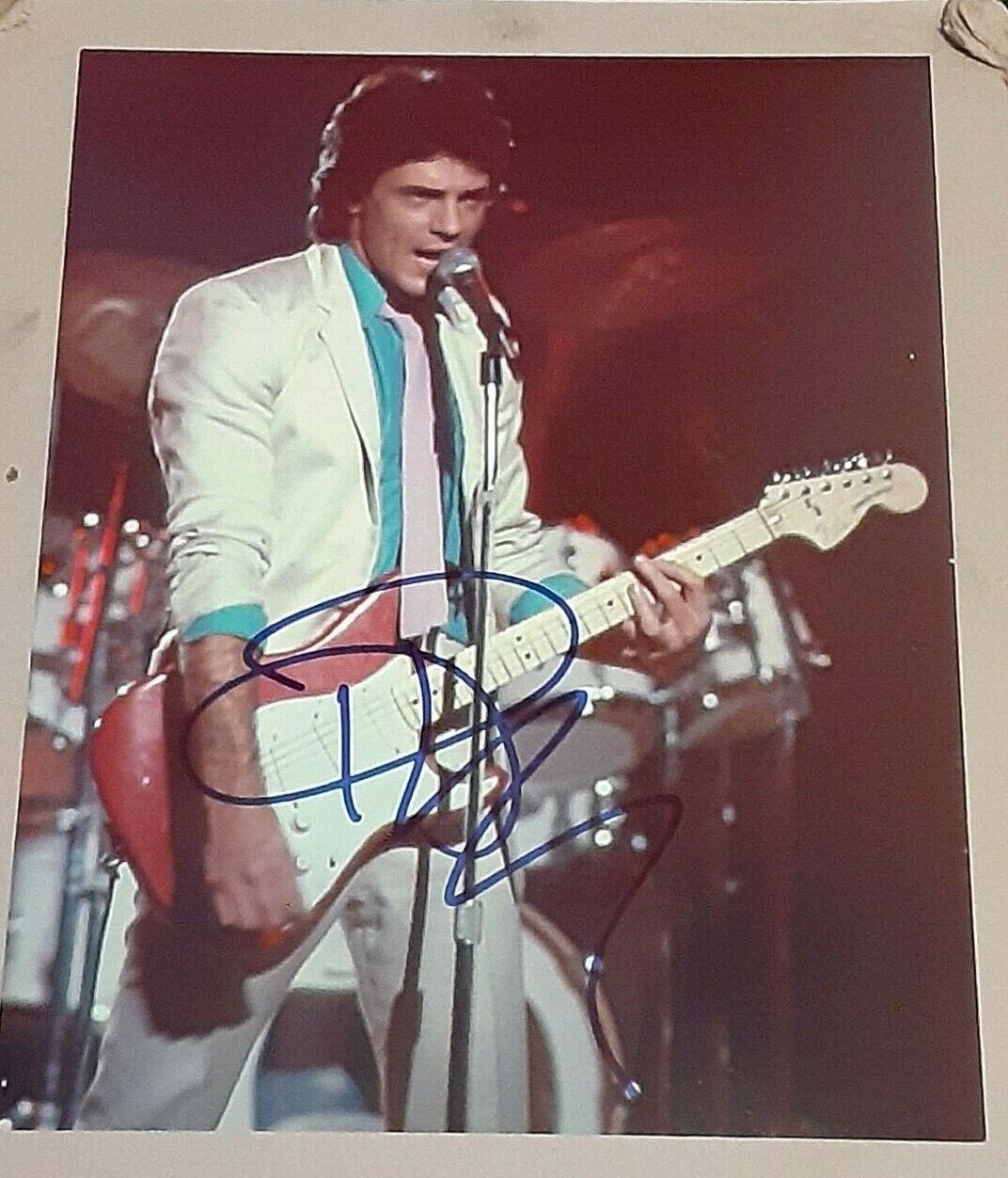 Rick Springfield Jesses Girl General Hospital SIGNED AUTOGRAPHED 8x10 Photo Poster painting COA