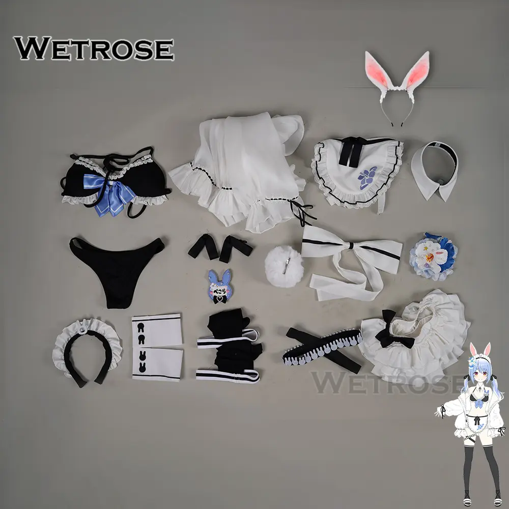 [Wetrose] Pre-Order Hololive JP Pekora Usada Holonatsu Paradise Summer Swimwear Cosplay Costume