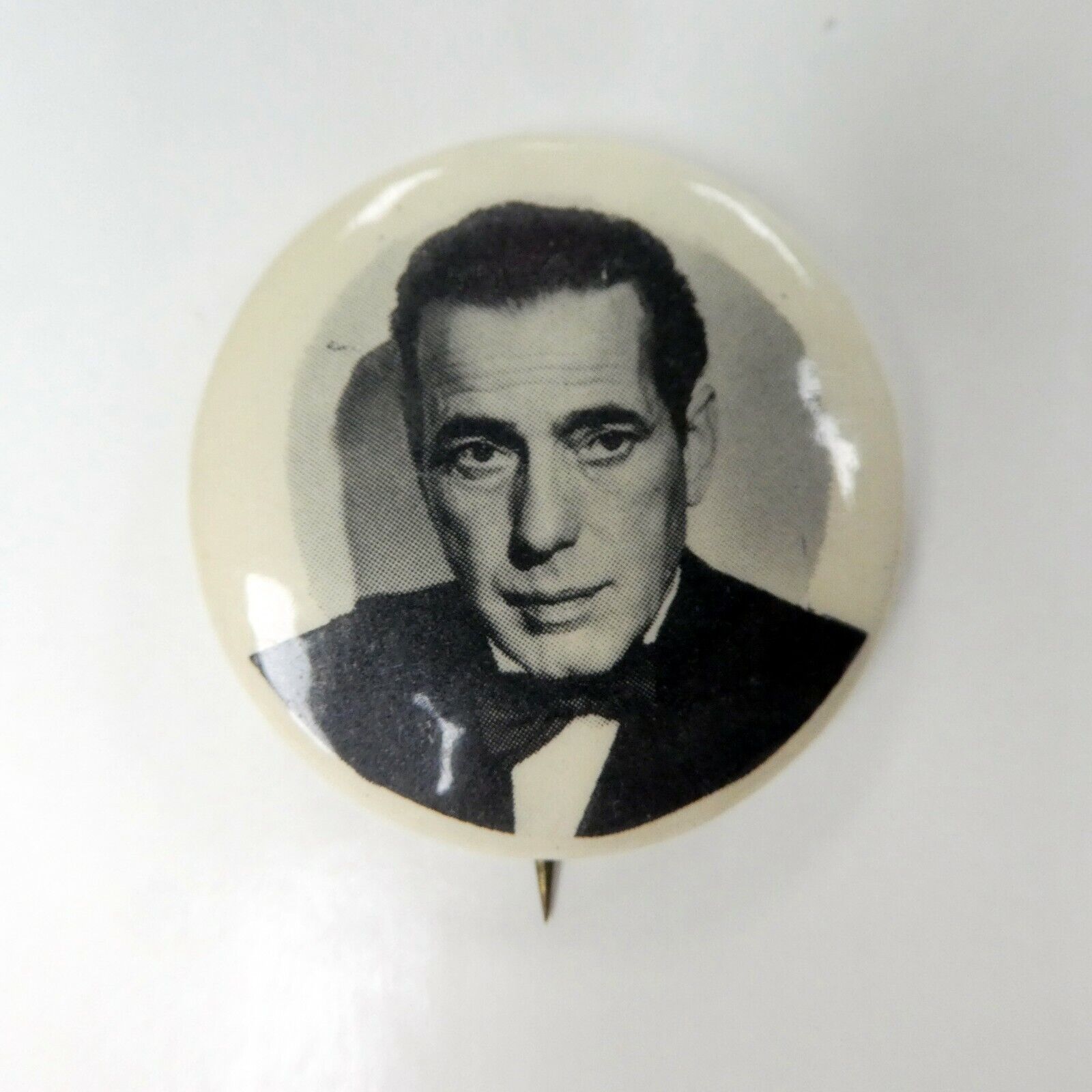 HUMPHREY BOGART old black & white Photo Poster painting button c2574