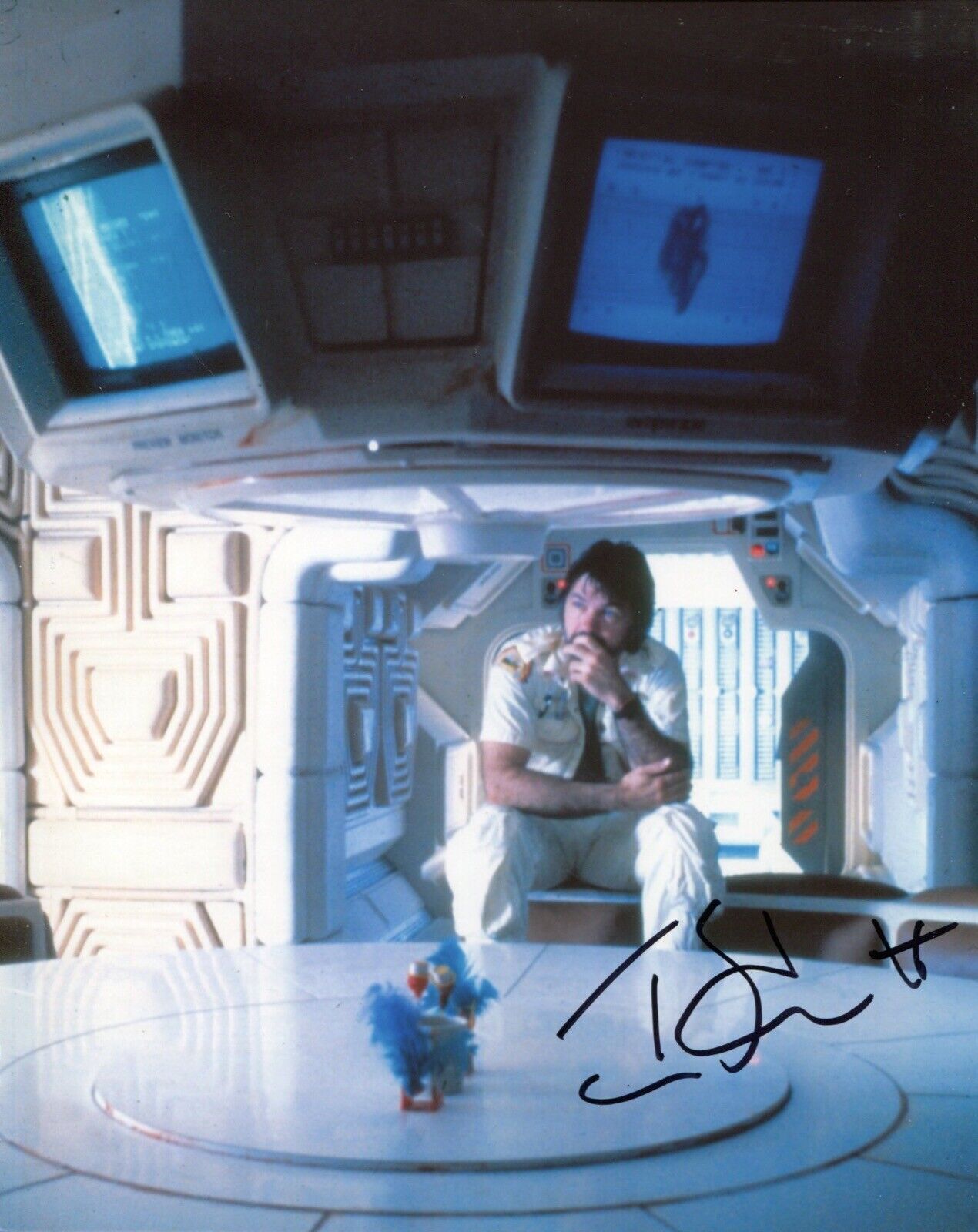 Actor Tom Skerritt signed 8x10 ALIEN movie Photo Poster painting IMAGE No2 - UACC DEALER