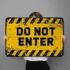 Funny Do Not Enter - Vintage Metal Signs(12*16Inch) - Warning