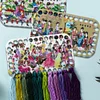 3pcs Embroidery Floss Organizer 34-Hole Row Line Tool Cross Stitch Thread Holder