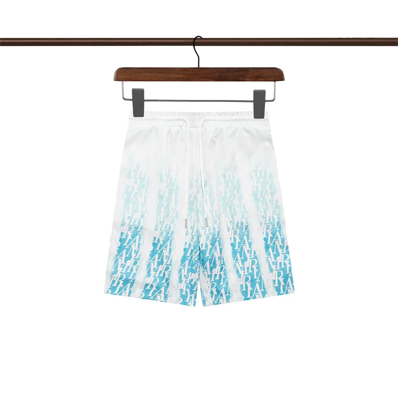 AMIRI 2023 new silk short-sleeved shirt