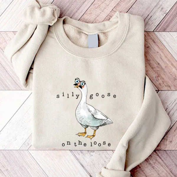 Silly Goose Comfort Colors Sweatshirt Socialshop