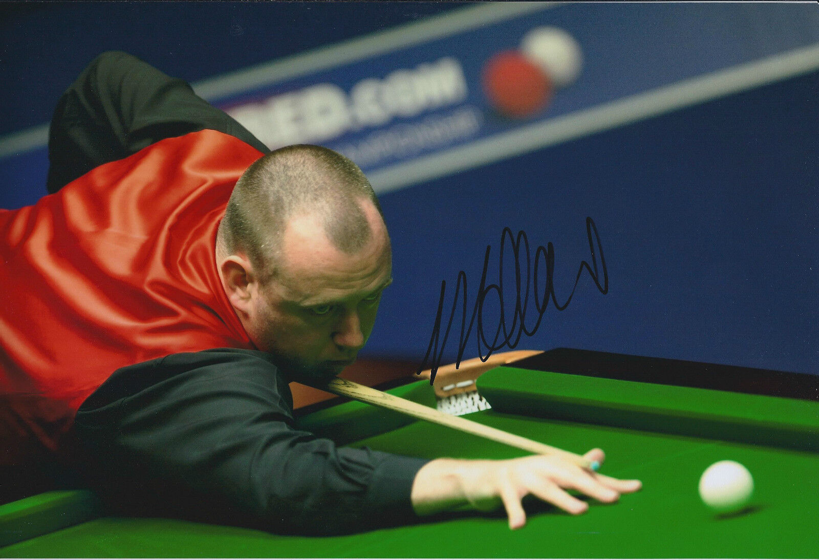 Mark WILLIAMS SIGNED 12x8 Photo Poster painting Autograph COA AFTAL World Champion Sheffield