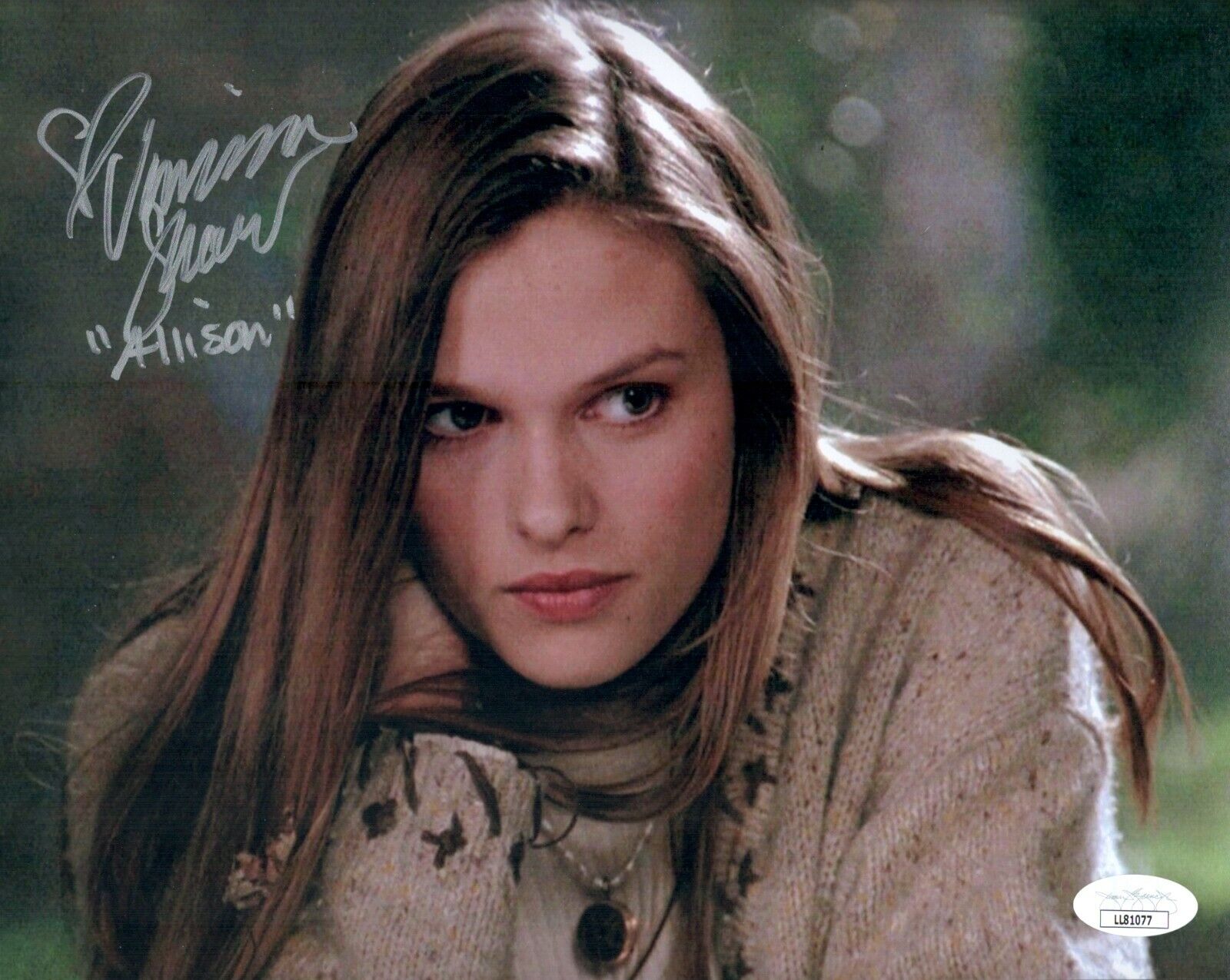 VINESSA SHAW Signed HOCUS POCUS Photo Poster painting 8x10 Autograph JSA COA Cert