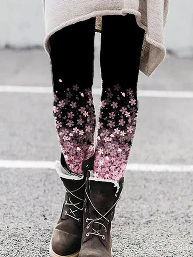 Women's Floral Print Leggings