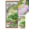 Four Seasons In Jiangnan-Spring-11CT Stamped Cross Stitch 50*115cm/19.69*45.28in(Big Size)
