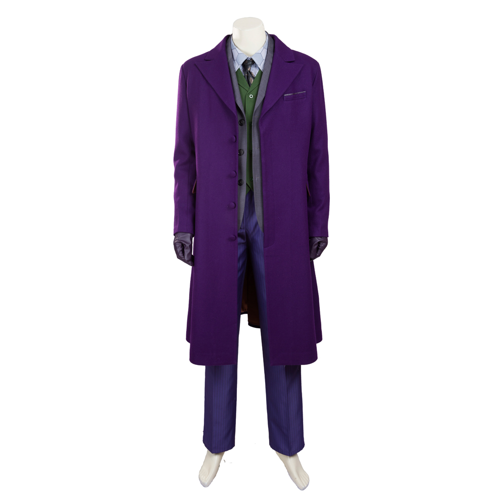 The Dark Knight Joker Cosplay Outfit Costume