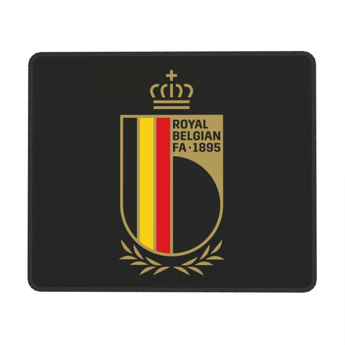 Belgium National Football Team Square Mouse Pad for Wireless Mouse
