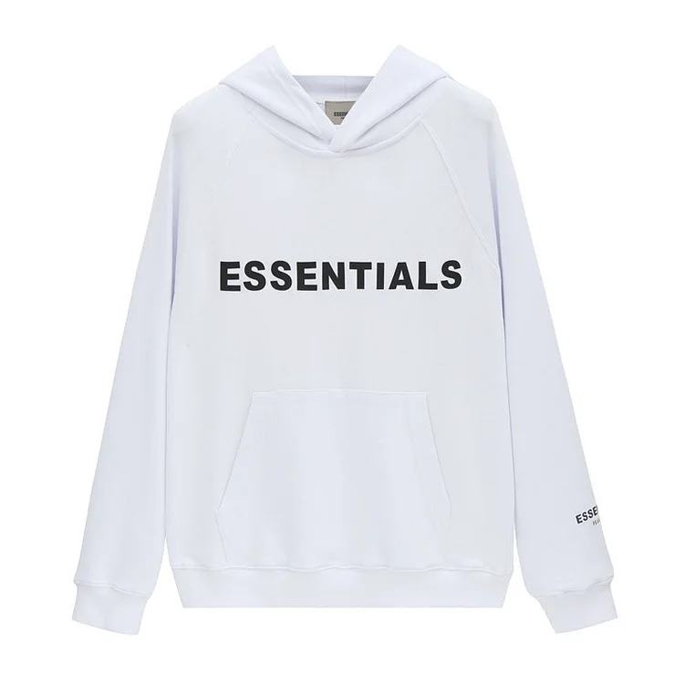 Fog Fear of God Hoodie Adhesive Letter Hooded Sweater Fog Men's and Women's Coats