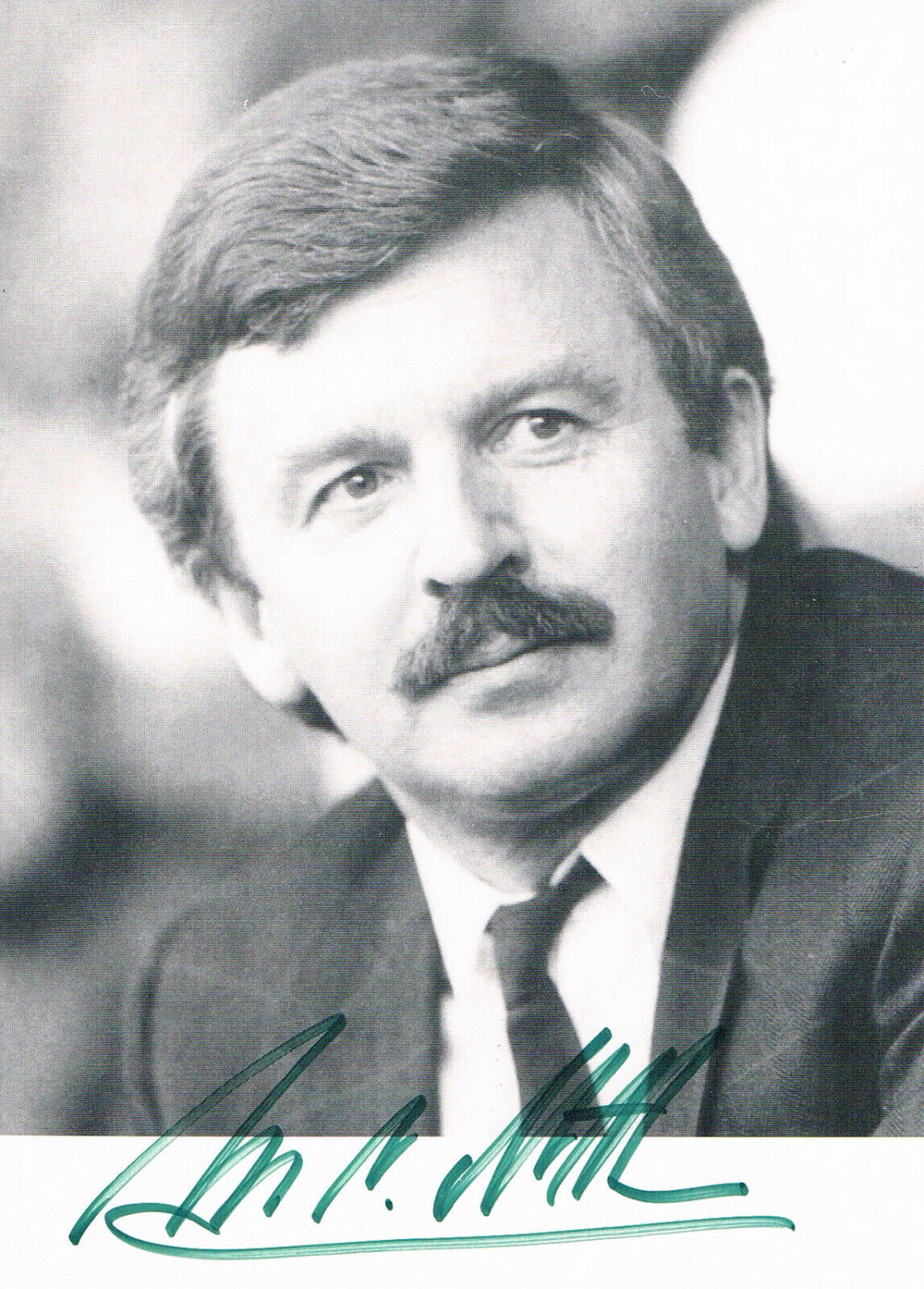 Germany Jürgen M?llemann 1945-2003 autograph 4x6