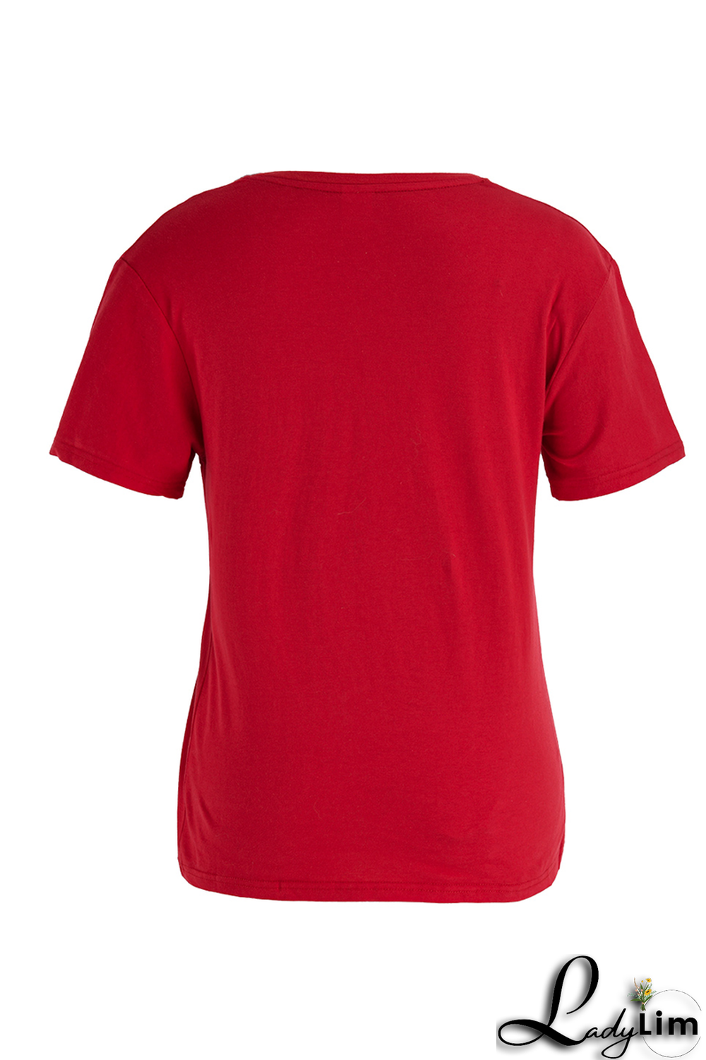 White Fashion Daily Print Patchwork O Neck T-Shirts