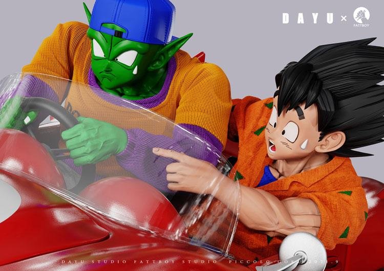 Son Goku & Piccolo Having Driver's License Test Dragon Ball Resin