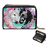 2pcs Horse Pattern Diamond Painting Fashion Card Holder Compact Coin Purse
