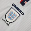Retro 1998 Long Sleeve England Soccer Jersey Home