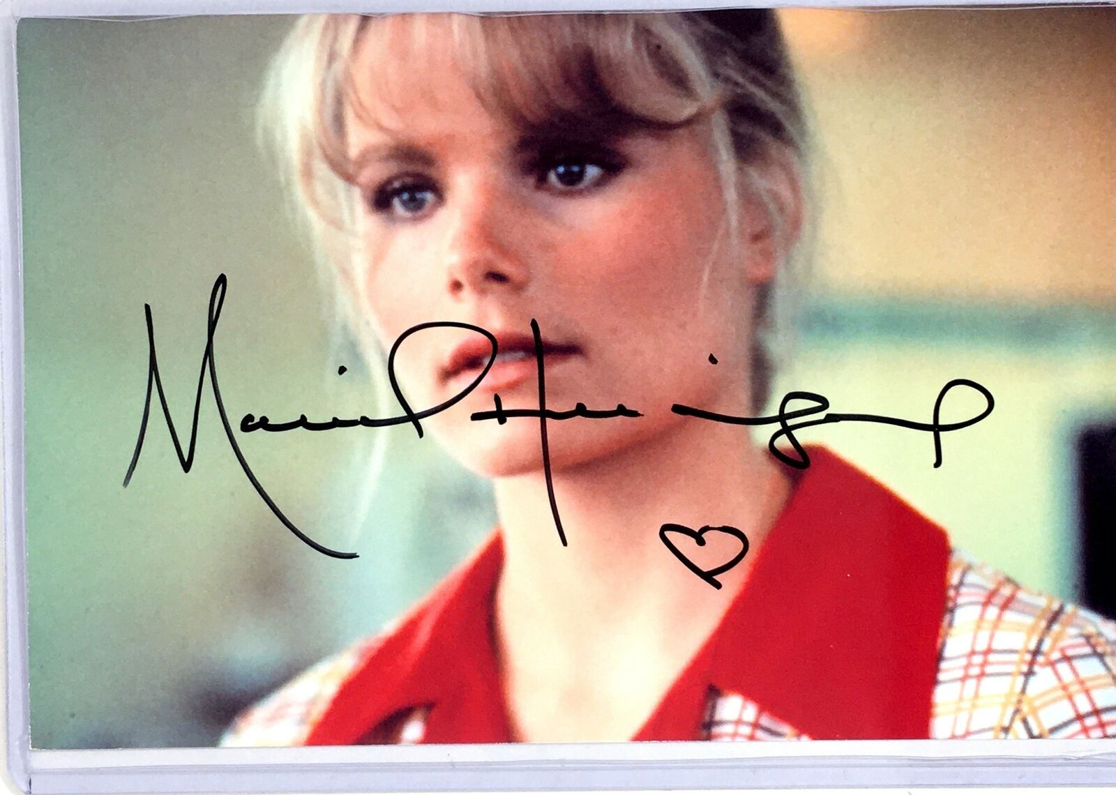 Mariel Hemingway Signed 4x6 Photo Poster painting Actress Superman Playboy Model Autograph Auto