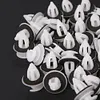 50pcs Car Clips Fastener Nylon Practical for BMW E21 E30 E36 E46 E90 E91 E92 E93