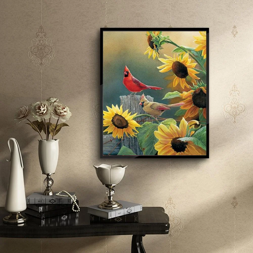5D DIY Diamond Painting - Round Drill - Birds