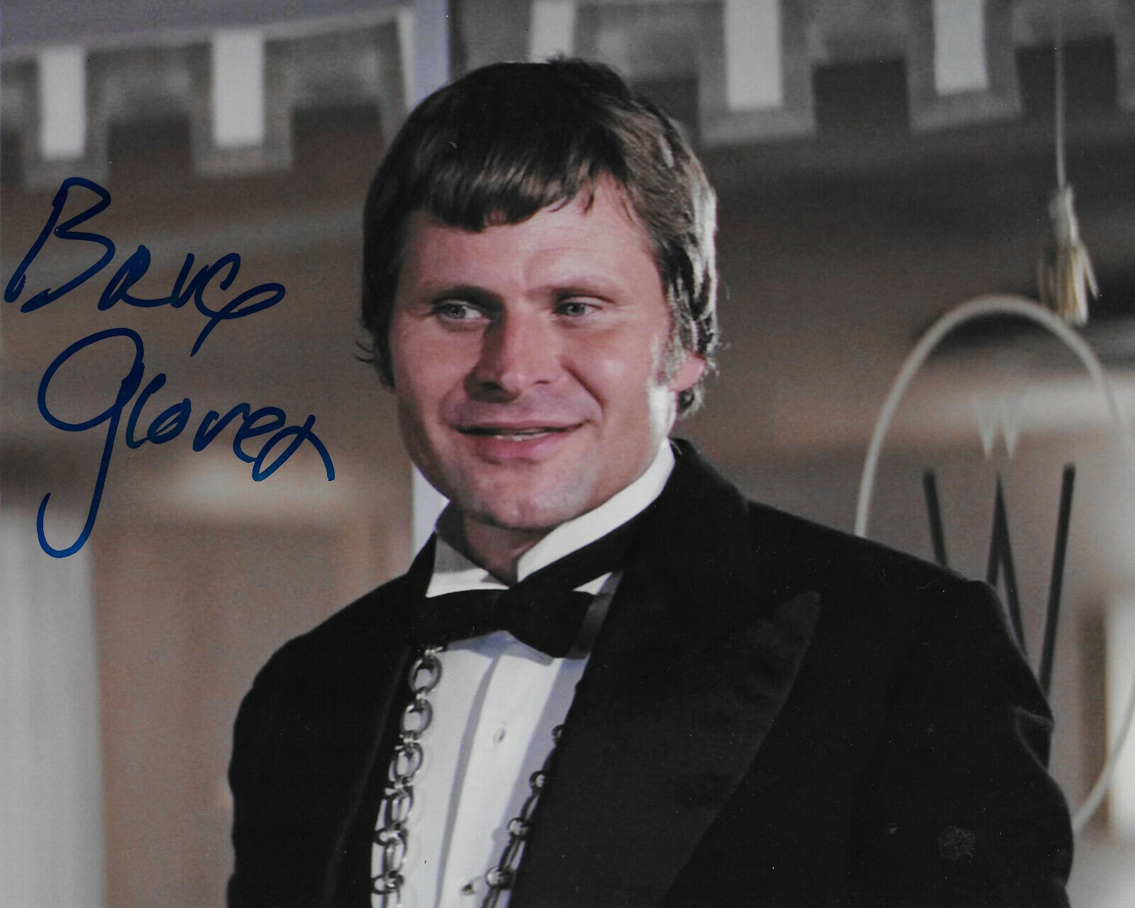 Bruce Glover Bond 007 Original Autographed 8X10 Photo Poster painting #6