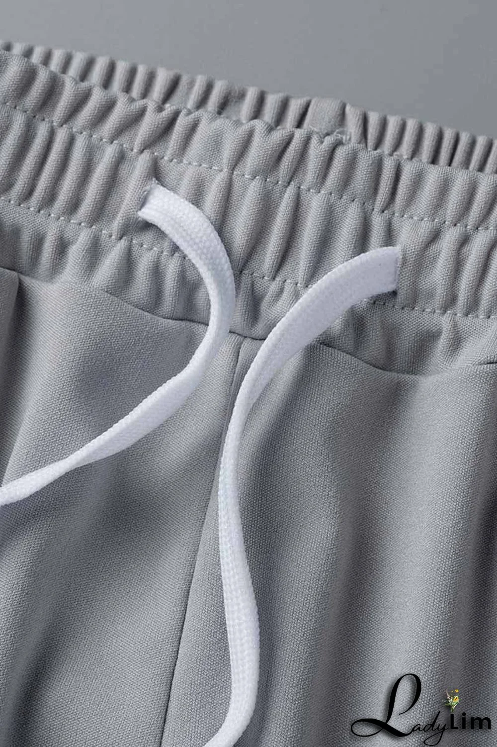 Black Fashion Casual Solid Bandage O Neck Short Sleeve Two Pieces