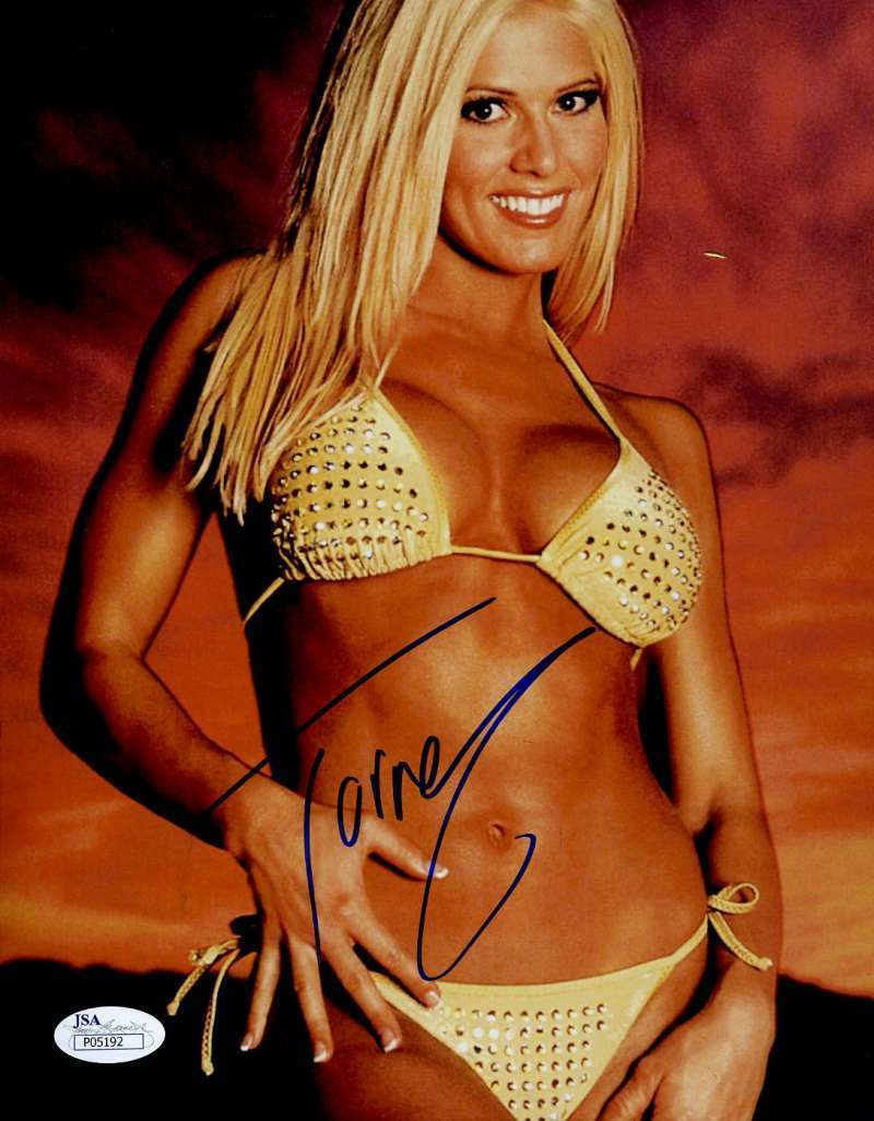 Torrie Wilson Jsa Signed 8x10 Photo Poster painting Document