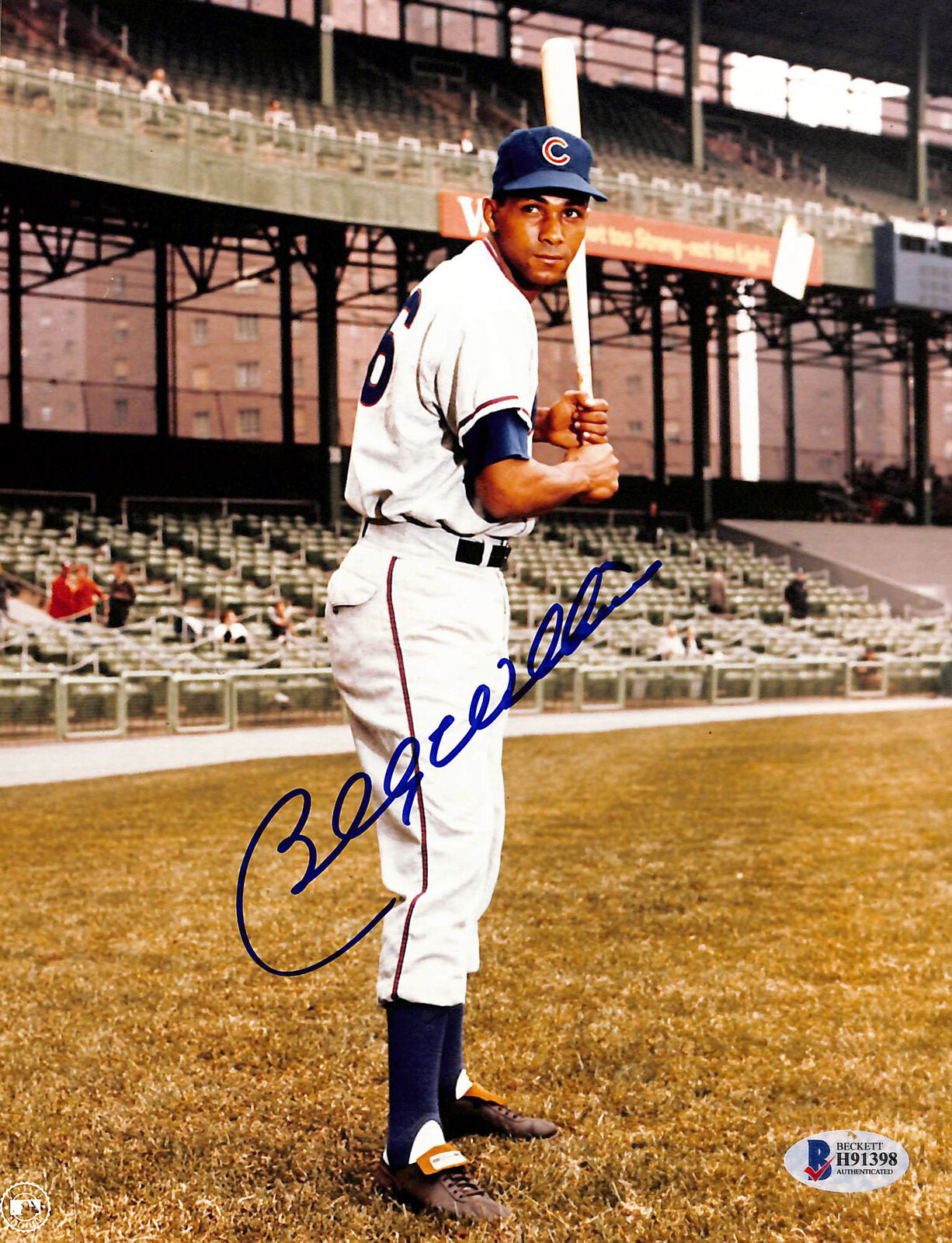 Cubs Billy Williams Authentic Signed 8x10 Photo Poster painting Autographed BAS 5