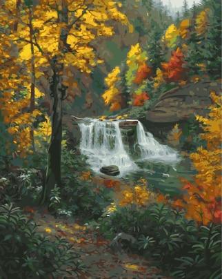 

Dense Forest – Paint By Numbers - 40*50CM, 501 Original