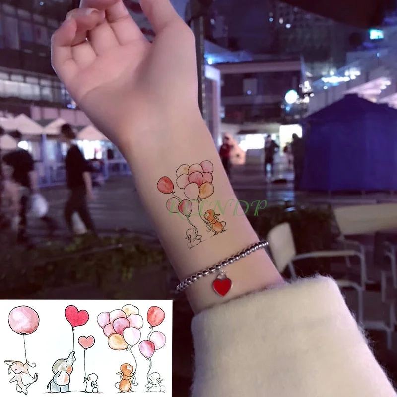 Waterproof Temporary Tattoo Stickers Angel Wings Fake Tatto Flash Tatoo Neck Hand Back Foot Body Art for Girl Women Men Kids