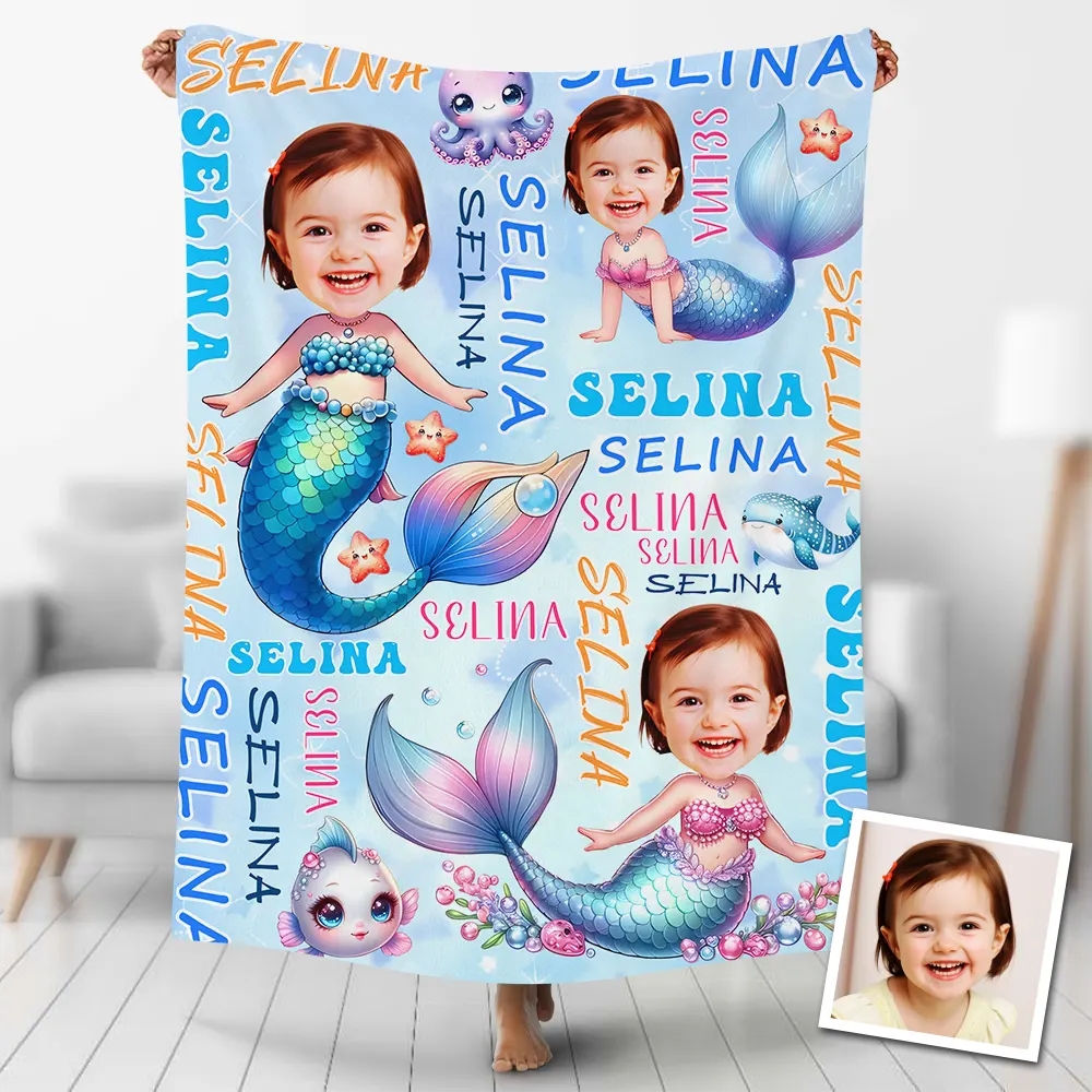 Custom Blanket Personalized Kids Gifts | Makemesurprise®