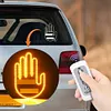 Hand Gesture Light with Remote LED Car Back Window Sign Car Finger Light for Car