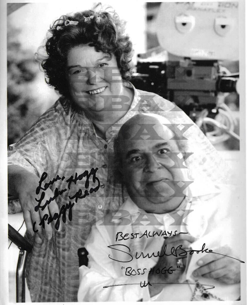 PEGGY REA & SORRELL BOOKE DUKES OF HAZZARDAutographed Signed 8x10 Photo Poster painting Reprint