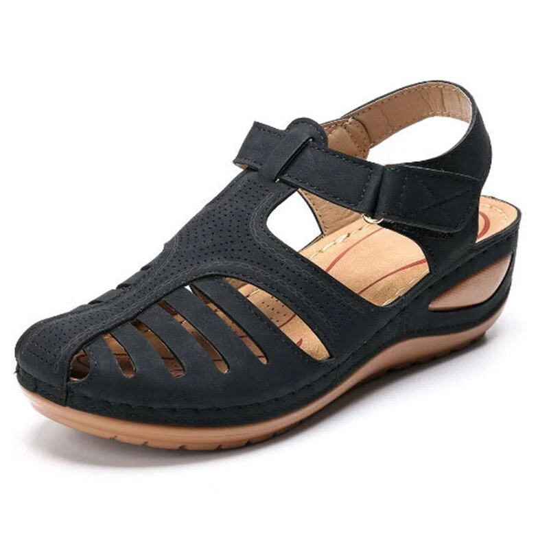 Women Retro Roman Sandals Gladiator The New Shoes For Women Non-Slip Walking Casual Shoes Vintage Sandals Female Sandalias Mujer