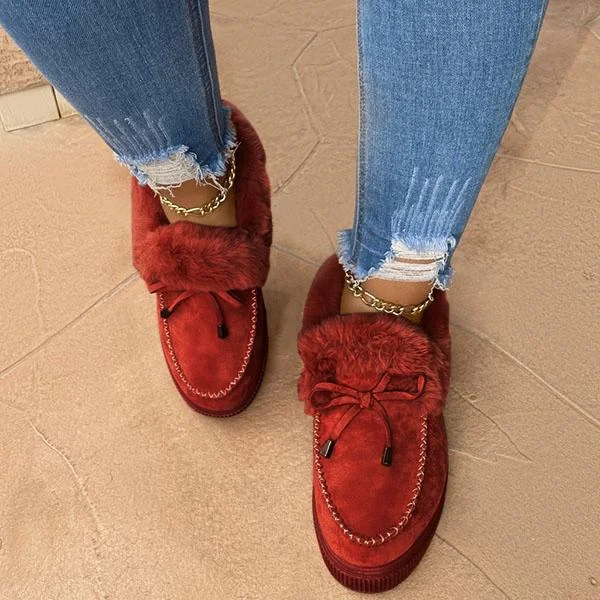 Casual Fashion Flat Boots