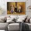 Old Couple - 11CT Counted Cross Stitch - 40*30cm