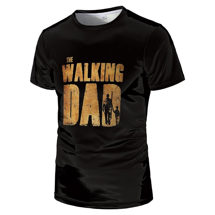 The Walking Dad Men's Printed T-shirt