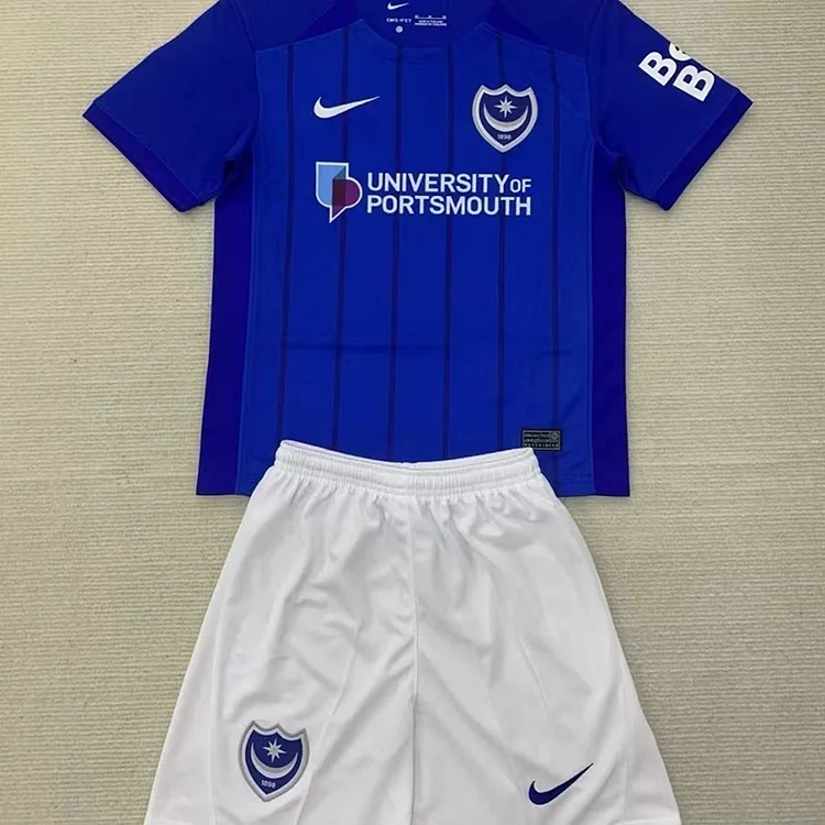 24-25 Kids Portsmouth Home Shirt