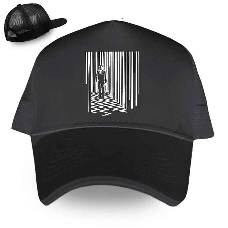 Novelty Twin Peaks Black Lodge Leisure David Lynch TV Film Baseball Cap Gift Men Women CapsHip Hop Hat