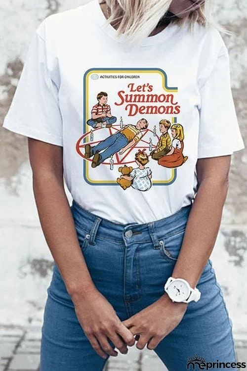 Print Short Sleeve T Shirt