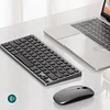 Wireless Bluetooth Keyboard and Mouse Set, Rechargeable, Mini Portable, Silent, Suitable for Apple iPads and Tablets