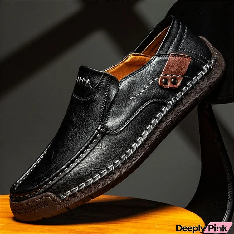 Men's Casual Breathable Solid Color Loafers