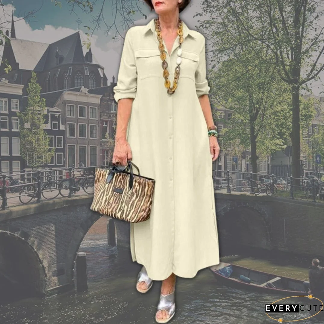 Casual and Effortless winter Dress