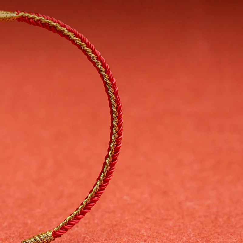 Chinese Zodiac Rabbit Rooster Rat Horse Dragon Protection Braid Red String Bracelet