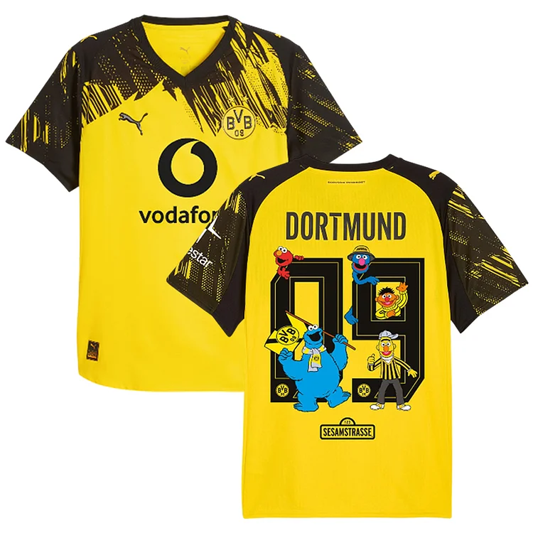 Dortmund 25/26 Home Jersey【Sesame Street Print】
