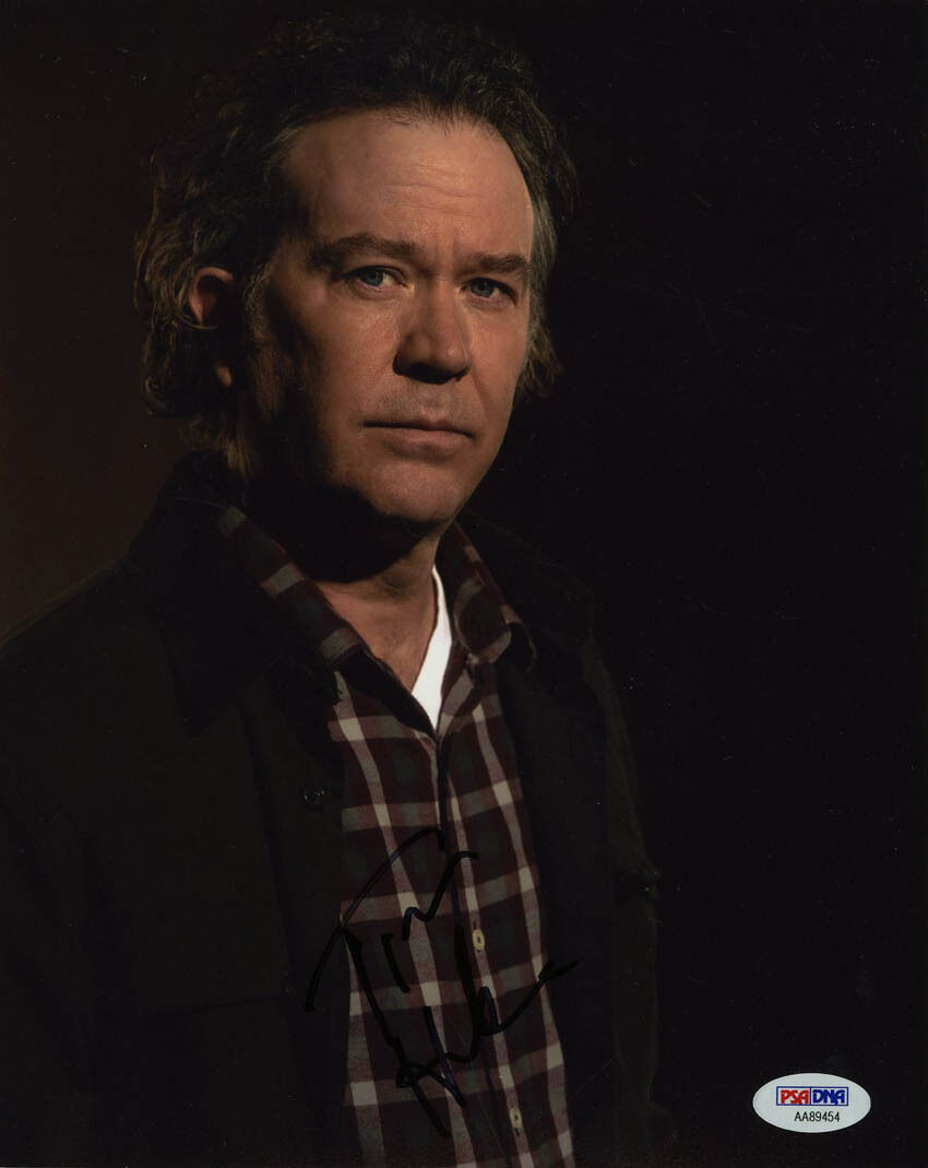 Timothy Hutton SIGNED 8x10 Photo Poster painting American Crime Leverage PSA/DNA AUTOGRAPHED