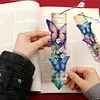 3Pcs Diamond Painting Music Sheet Butterfly Bookmark for Reading Enthusiasts Book Lovers