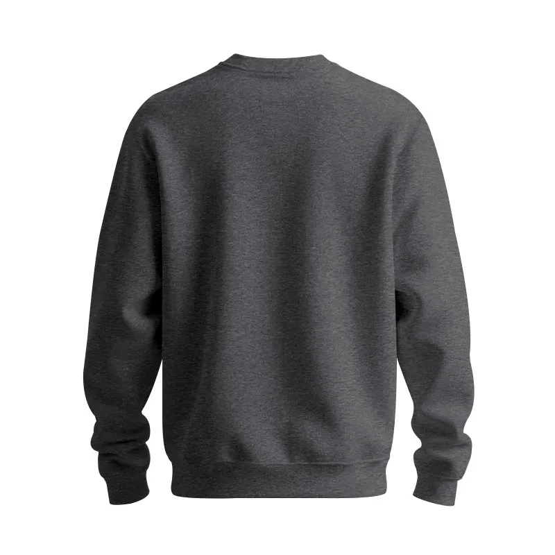 2025 Men’s Autumn/Winter Crewneck Sweatshirt Fleece-lined Warm Simple Loose Fit Classic Style Sweatshirt