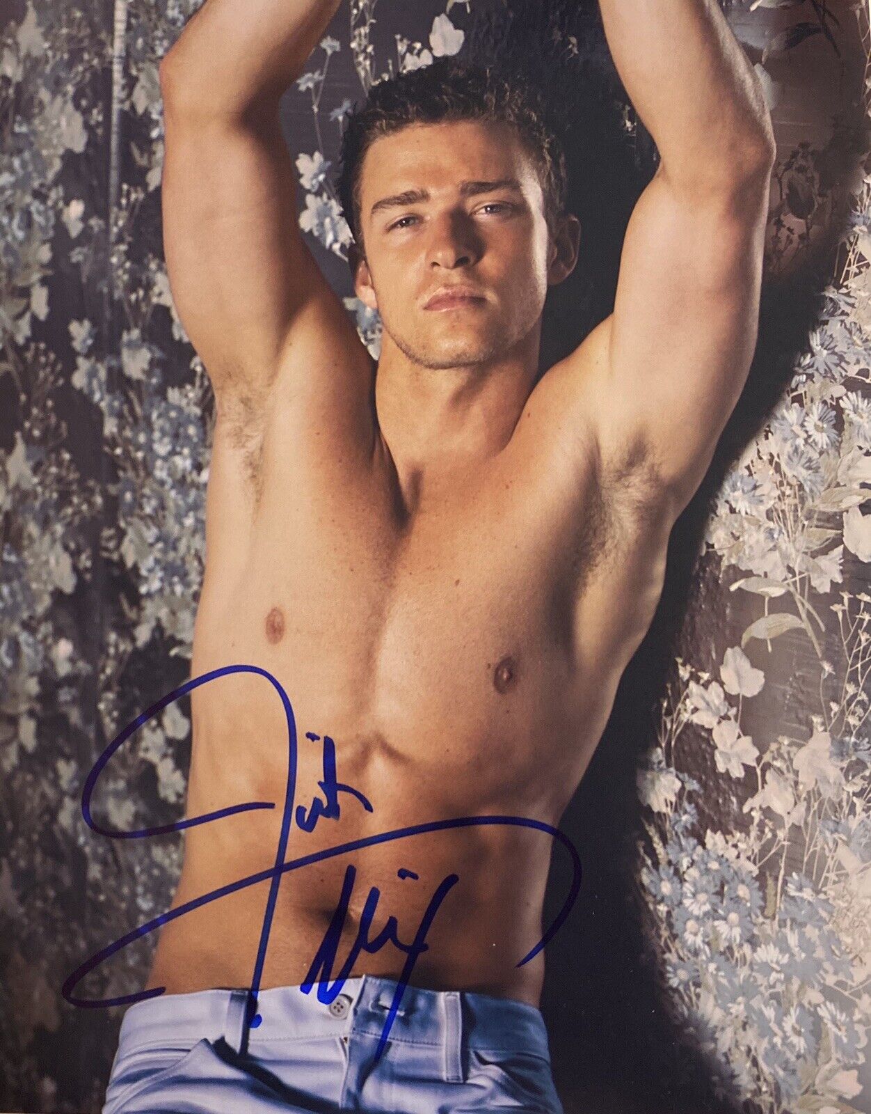 Justin Timberlake Sexy Signed Autographed Photo Poster painting 8x10 Full SIGNATURE RARE