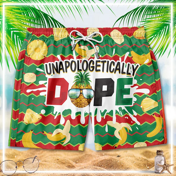 Unapologetically Dope Summer Beach Shorts